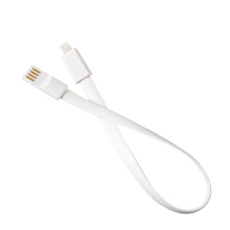 NEXT-1582P  자석내장 라이트닝 8핀 플랫 케이블 20Cm