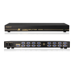 NEXT-2516VSP 1:16 VGA 모니터분배기(450MHz  DVI 인터페이스지원)
