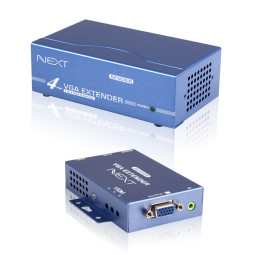 NEXT-4150VE VGA 1:4 거리연장기.리피터(150M겨리연장가능)