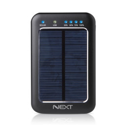NEXT-700SC 휴대용 태양광 보조배터리 5600mAh 스마트폰충전