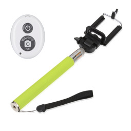 NEXT-BT10SC+NEXT-BT12CS 블루투스 리모콘 + 셀카봉(그린)