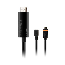 NEXT-SP415G2 슬림포트 MHL 케이블 . 케이블 일체형